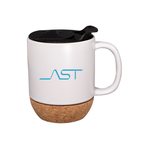 AST - 14oz Ceramic Mug With Cork Base